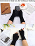 SATINIOR Fingerless Gloves for Women Half Finger Typing Gloves with Long Wrist Cuff Winter Knit Fingerless Mittens for Women...